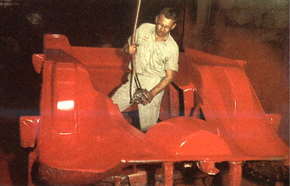 spraying